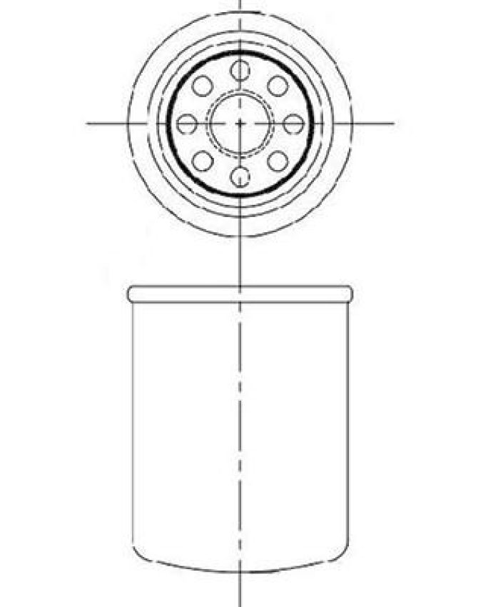 WIX FILTER A33A01GA WIX INDUSTRIAL HYDRAULICS Spin-On Lube Filter
