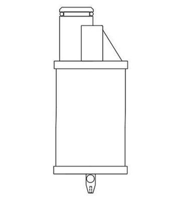 WIX FILTER P19D03XA WIX INDUSTRIAL HYDRAULICS Cartridge Lube Metal Canister Filter