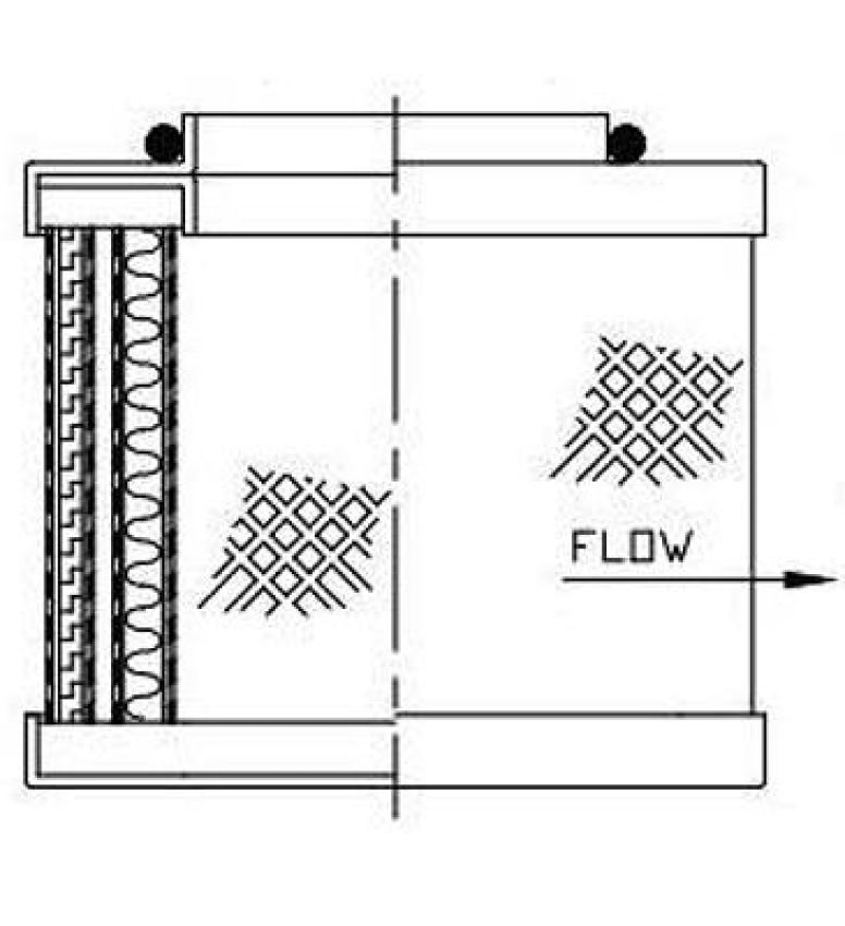 WIX FILTER P23D01GA WIX INDUSTRIAL HYDRAULICS Air/Oil Separator Cartridge