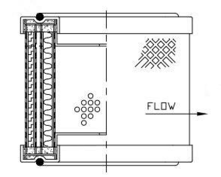 WIX FILTER P97C835 WIX INDUSTRIAL HYDRAULICS Air/Oil Separator Cartridge