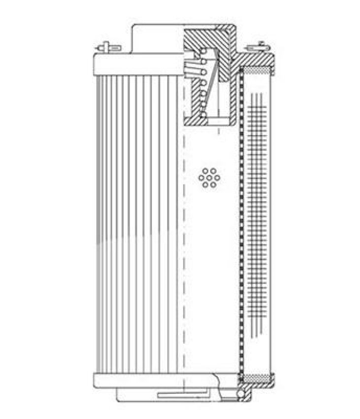 WIX FILTER R42G03GA WIX INDUSTRIAL HYDRAULICS Cartridge Hydraulic Metal Canister Filter