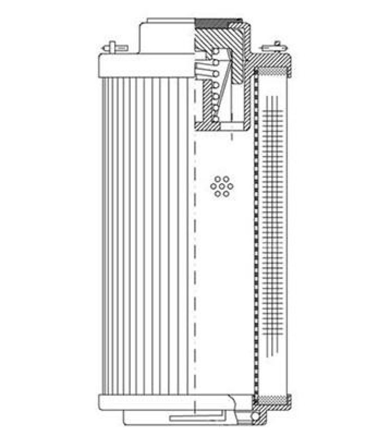WIX FILTER R46G05GA WIX INDUSTRIAL HYDRAULICS Cartridge Hydraulic Metal Canister Filter