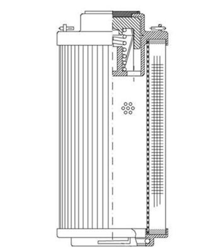 WIX FILTER R49G10GA WIX INDUSTRIAL HYDRAULICS Cartridge Hydraulic Metal Canister Filter