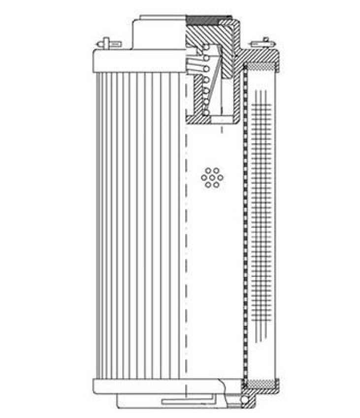 WIX FILTER R52G21GA WIX INDUSTRIAL HYDRAULICS Cartridge Hydraulic Metal Canister Filter