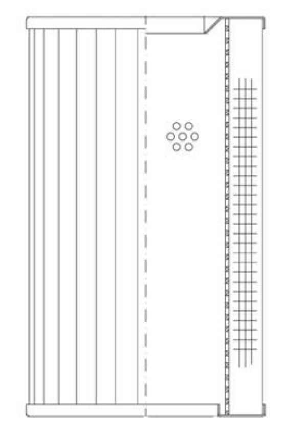 WIX FILTER R93D03AB WIX INDUSTRIAL HYDRAULICS Cartridge Hydraulic Metal Canister Filter