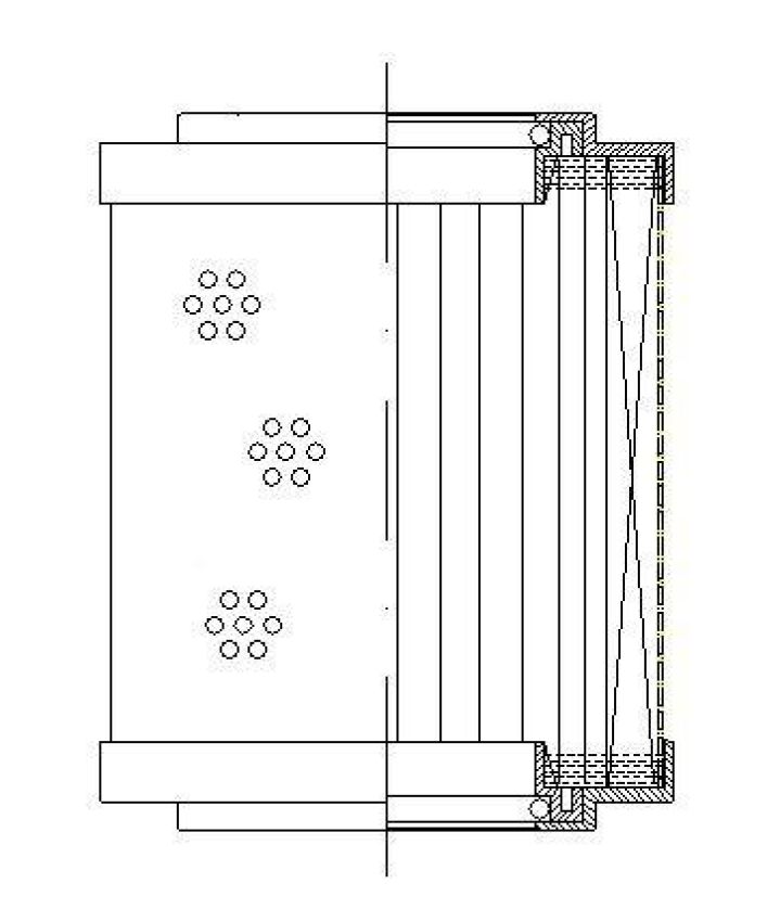 WIX FILTER S77E125TAV WIX INDUSTRIAL HYDRAULICS Cartridge Hydraulic Metal Canister Filter