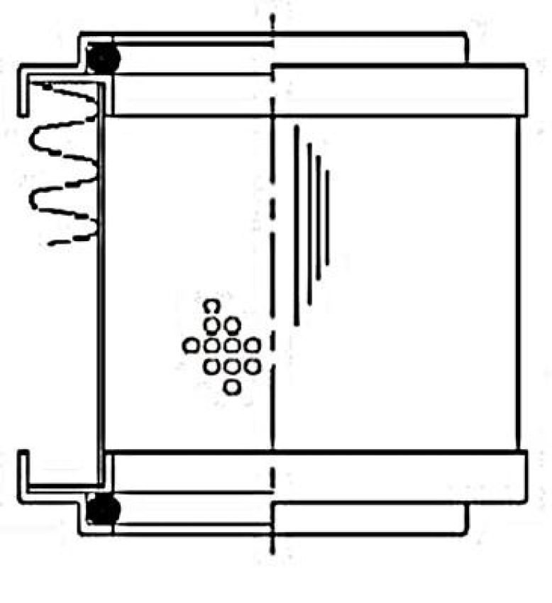 WIX FILTER W50B851 WIX INDUSTRIAL HYDRAULICS Cartridge Hydraulic Metal Canister Filter