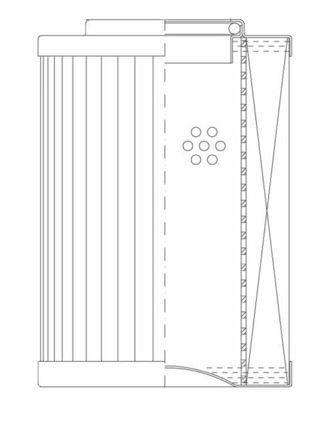 WIX FILTER W89A068 WIX INDUSTRIAL HYDRAULICS Cartridge Hydraulic Metal Canister Filter