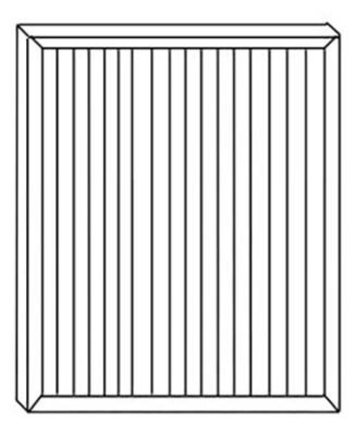 WIX FILTER W89B638 WIX INDUSTRIAL HYDRAULICS Air Filter Panel