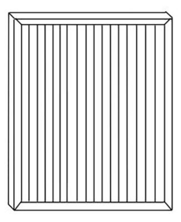 WIX FILTER W90B181 WIX INDUSTRIAL HYDRAULICS Air Filter Panel