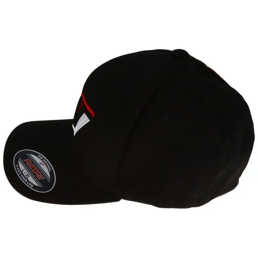 Wiseco W6895 Wiseco Icon and Script Black FlexFit Cap L/XL