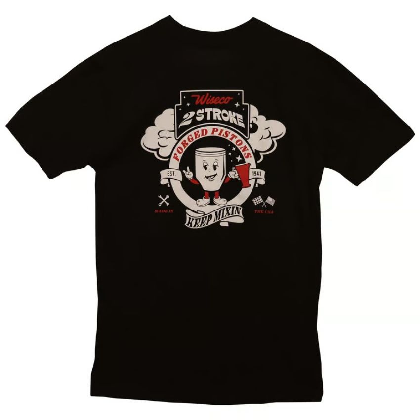 Wiseco W9010S Wiseco, 2 Stroke Champion T-Shirt, Small