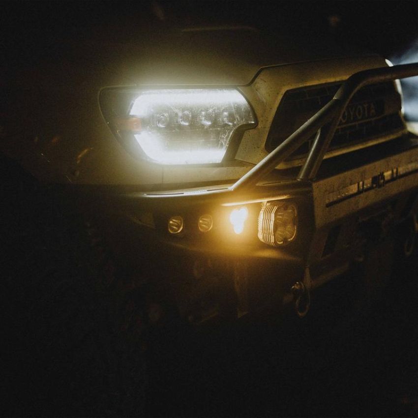 KC HiLiTES 97155 KC FLEX ERA 3 LED DM SAE FOG 2-LIGHT MSTR KIT 12-24 TOY TACO 4RUN TUN AFTERMARKT