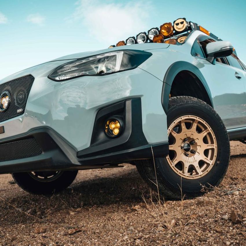 KC HiLiTES 97150 KC FLEX ERA 3 LED DM SAE FOG 2-LIGHT MSTR KIT 13-24 SUBARU CROSSTREK FORESTER