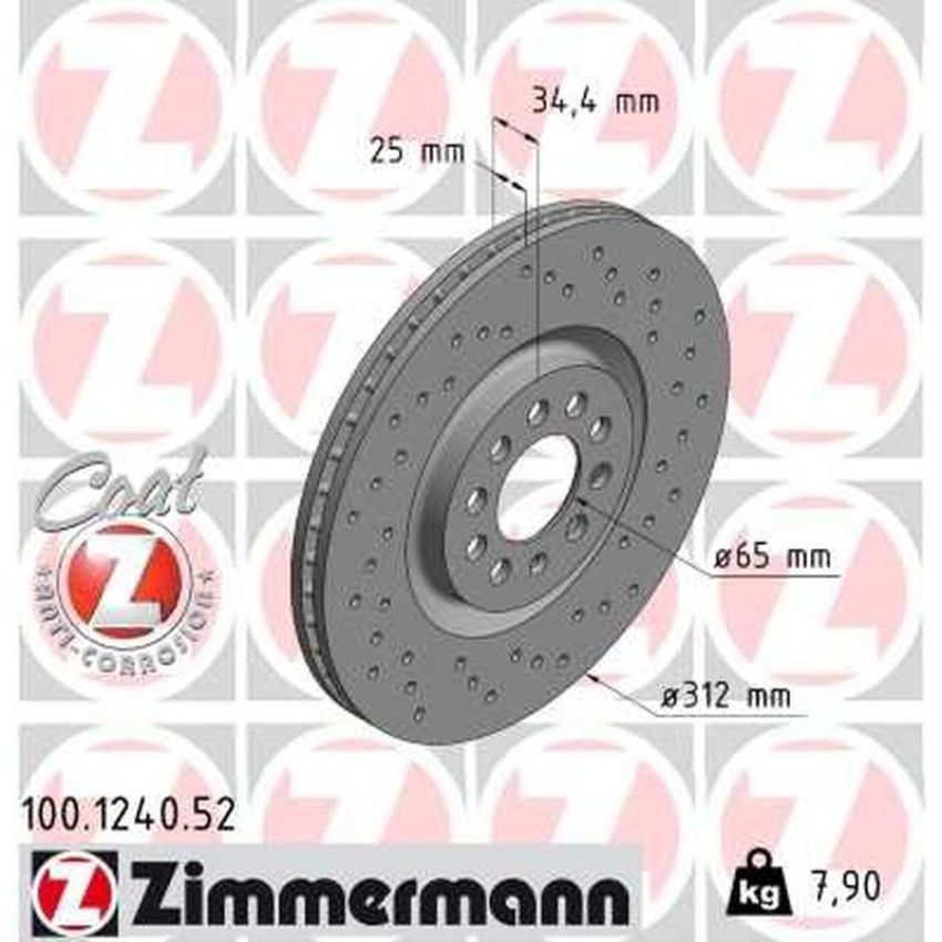 ZIMMERMANN 100.1240.52 SPORT COAT Z Pack of 2