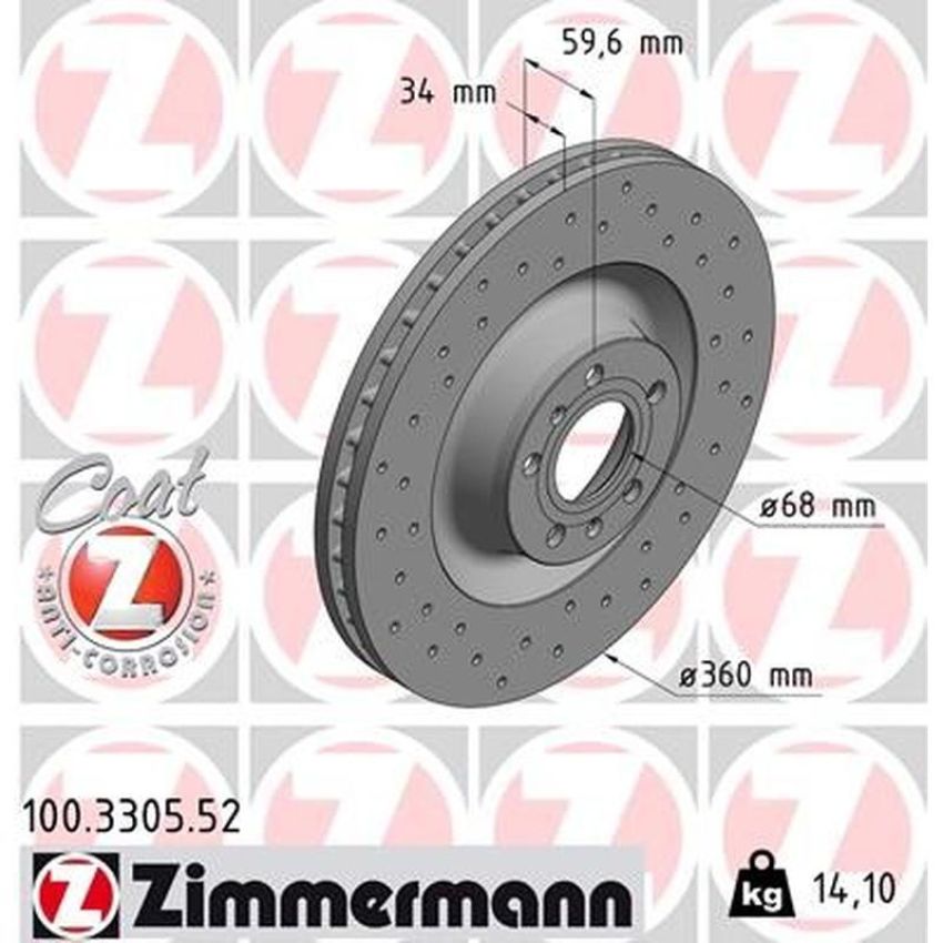 ZIMMERMANN 100.3305.52 SPORT COAT Z