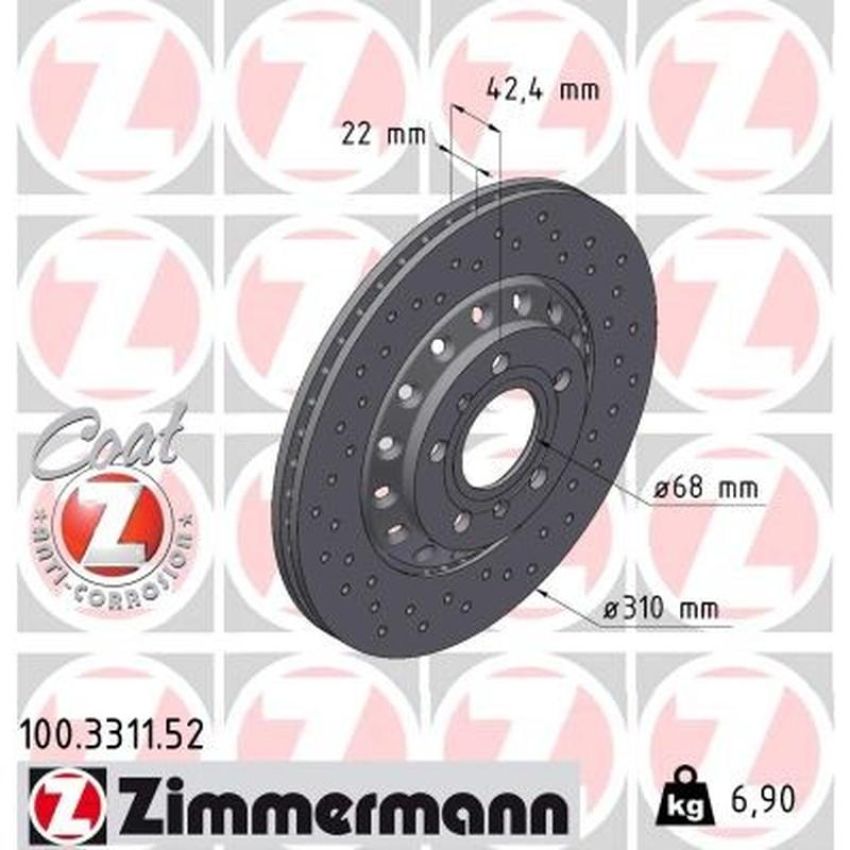 ZIMMERMANN 100.3311.52 SPORT COAT Z Pack of 2