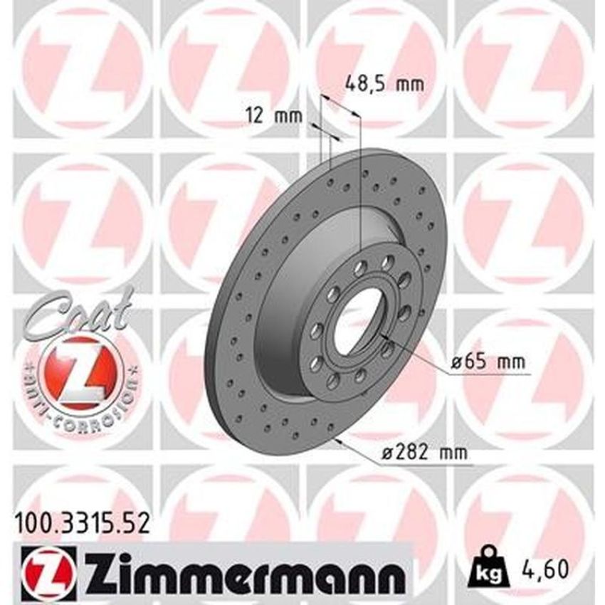 ZIMMERMANN 100.3315.52 SPORT COAT Z Pack of 2