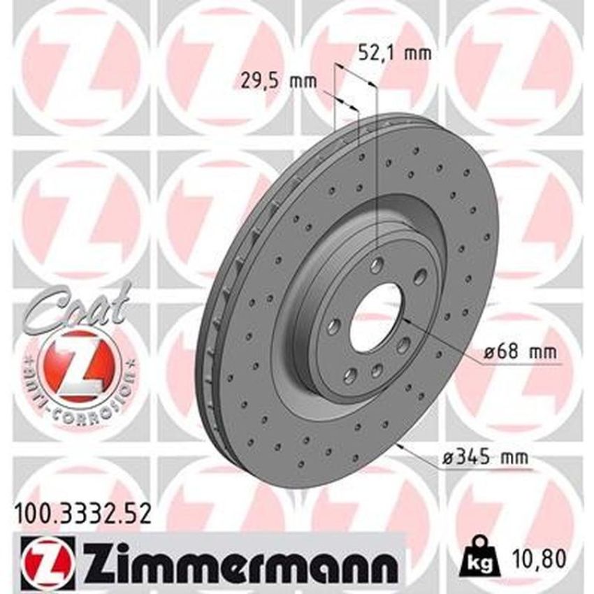 ZIMMERMANN 100.3332.52 SPORT COAT Z