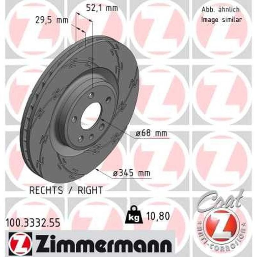 ZIMMERMANN 100.3332.55 BLACK Z