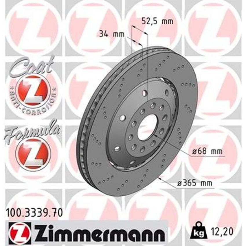 ZIMMERMANN 100.3339.70 FORMULA Z COAT Z