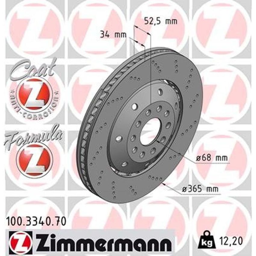 ZIMMERMANN 100.3340.70 FORMULA Z COAT Z