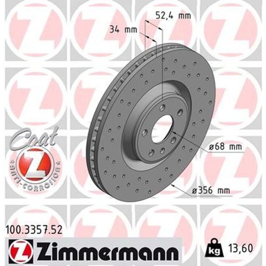 ZIMMERMANN 100.3357.52 SPORT COAT Z