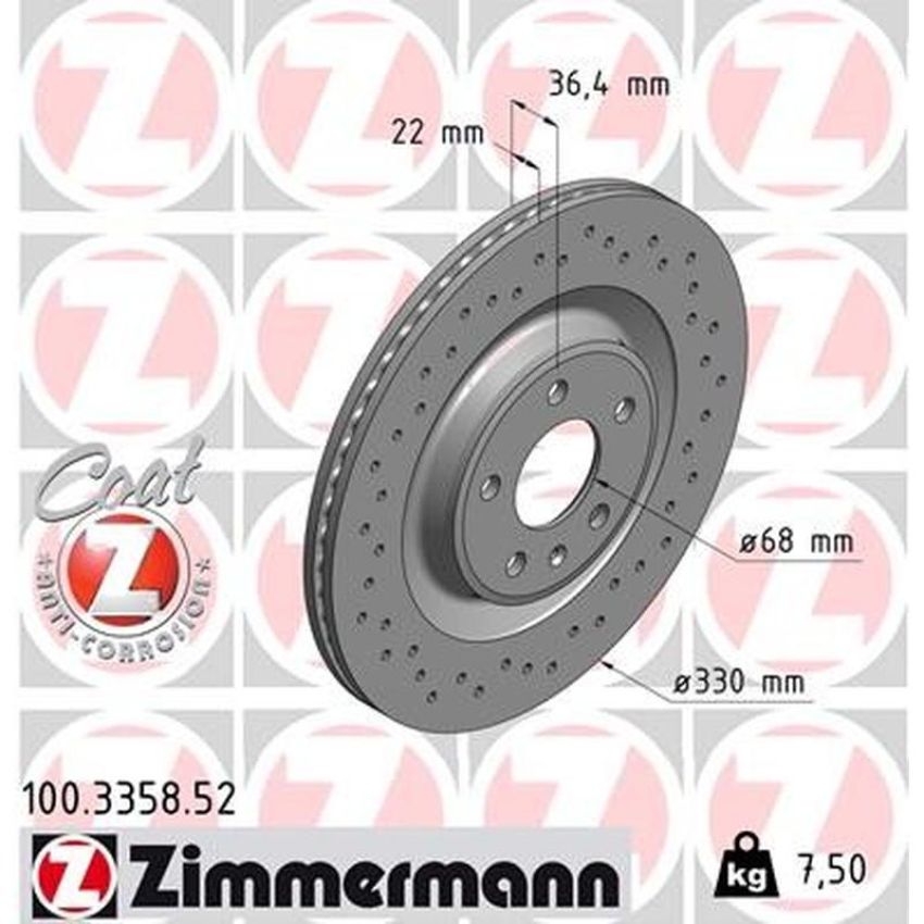 ZIMMERMANN 100.3358.52 SPORT COAT Z Pack of 2