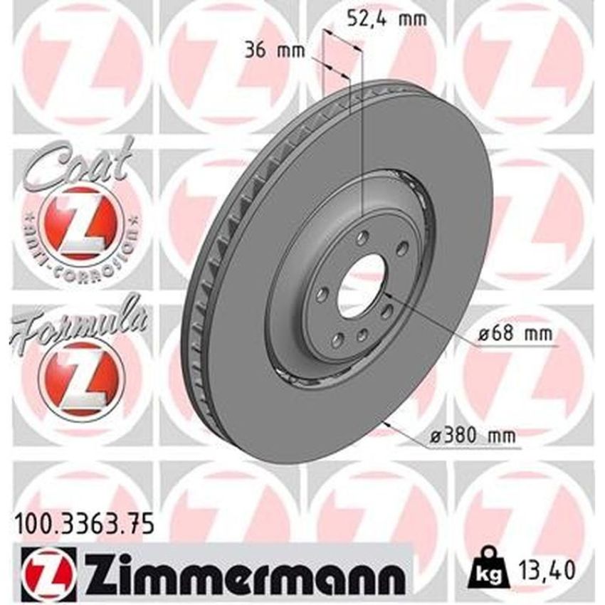 ZIMMERMANN 100.3363.75 FORMULA Z COAT Z