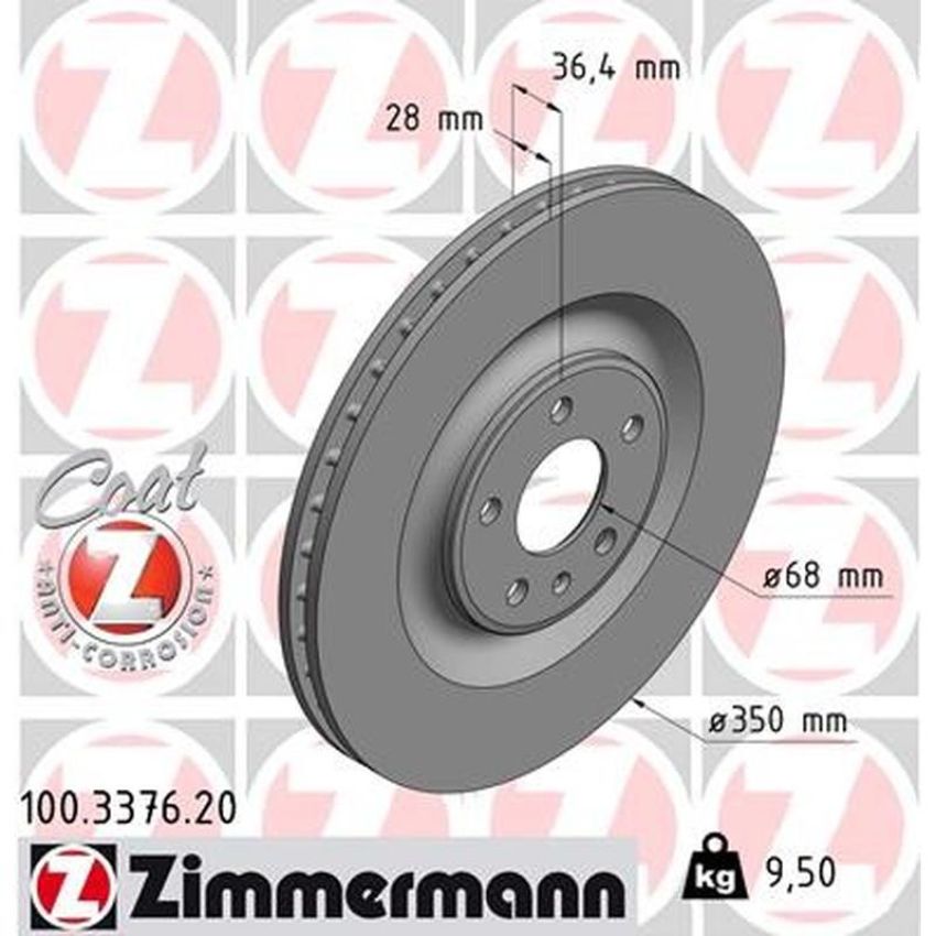ZIMMERMANN 100.3376.20 COAT Z Pack of 2