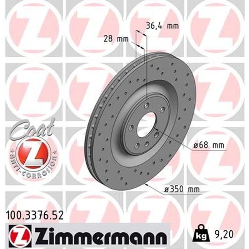 ZIMMERMANN 100.3376.52 SPORT COAT Z