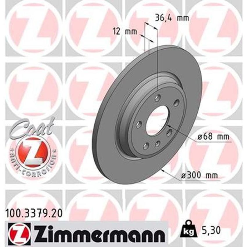 ZIMMERMANN 100.3379.20 COAT Z Pack of 2