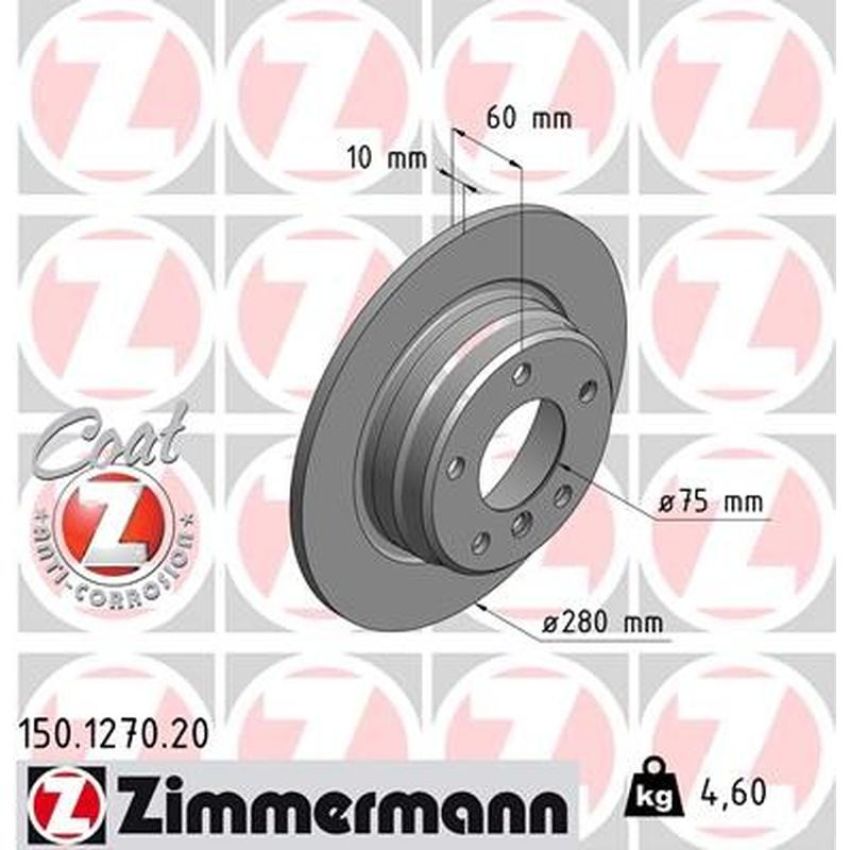 ZIMMERMANN 150.1270.20 COAT Z Pack of 2