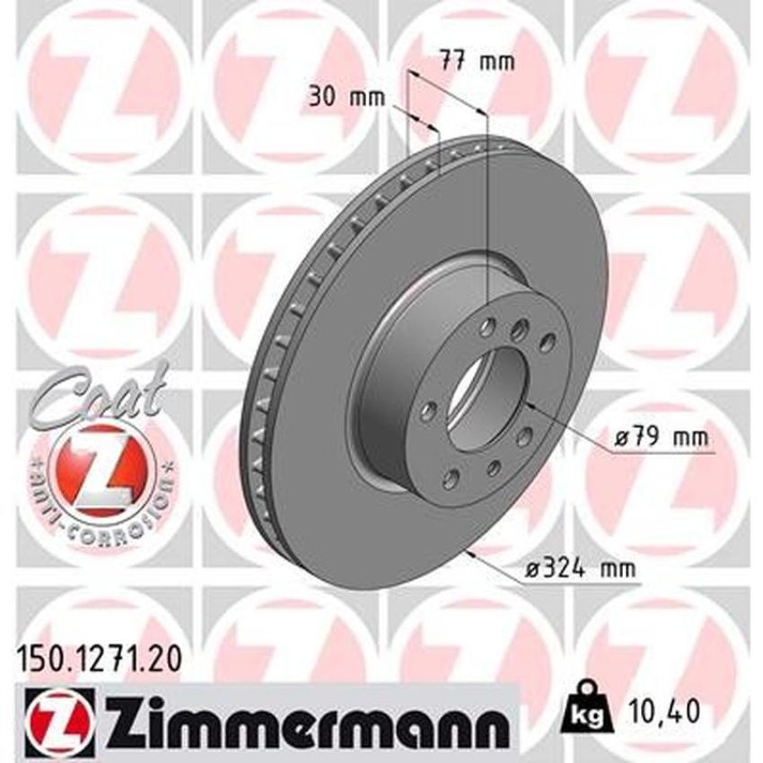 ZIMMERMANN 150.1271.20 COAT Z Pack of 2