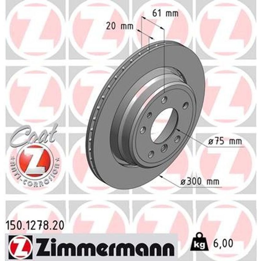 ZIMMERMANN 150.1278.20 COAT Z Pack of 2