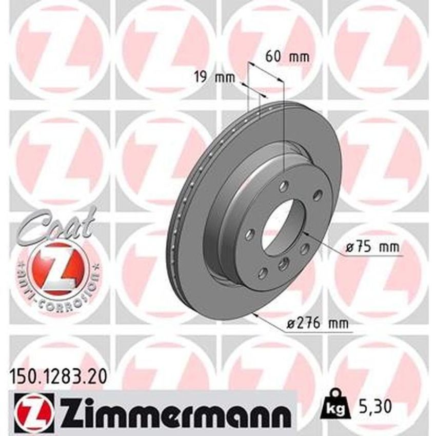 ZIMMERMANN 150.1283.20 COAT Z Pack of 2
