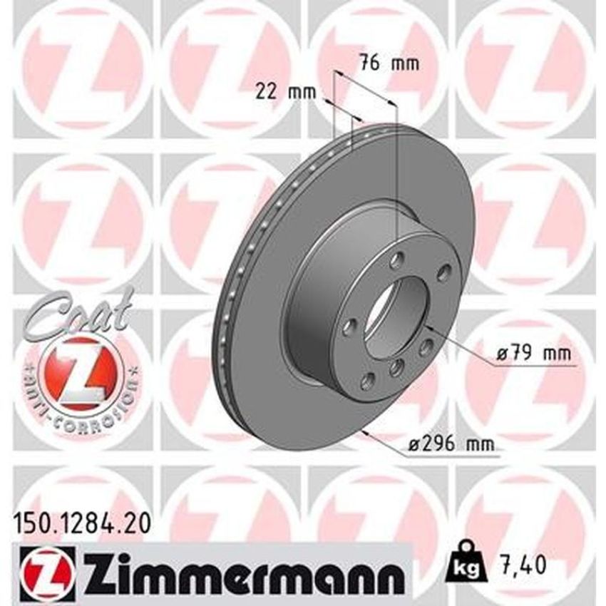 ZIMMERMANN 150.1284.20 COAT Z Pack of 2