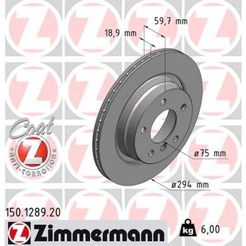 ZIMMERMANN 150.1289.20 COAT Z Pack of 2