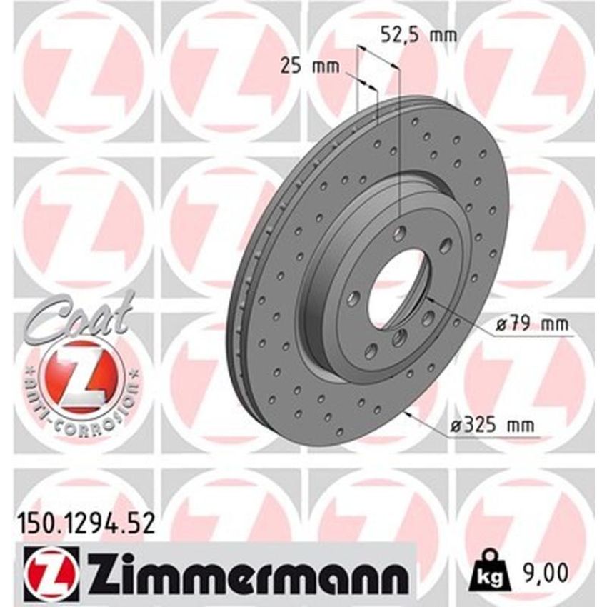 ZIMMERMANN 150.1294.52 Pack of 2