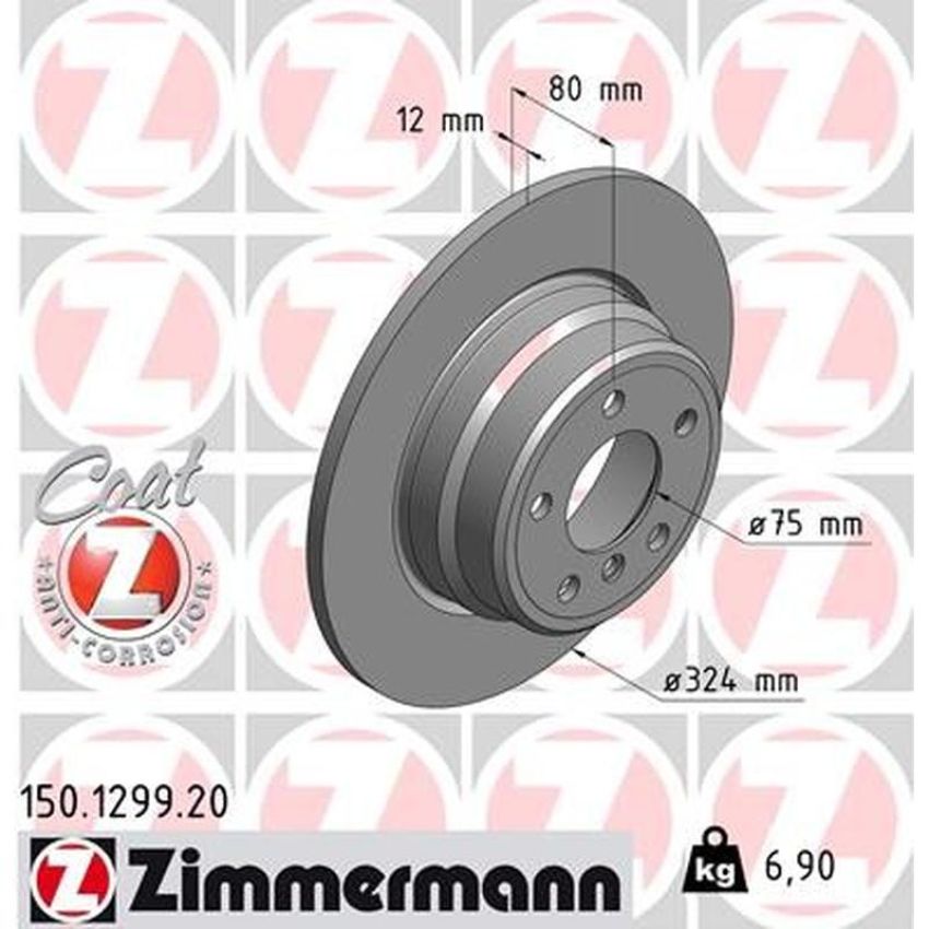 ZIMMERMANN 150.1299.20 COAT Z Pack of 2