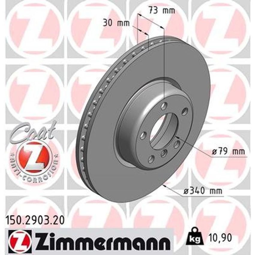 ZIMMERMANN 150.2903.20 COAT Z Pack of 2