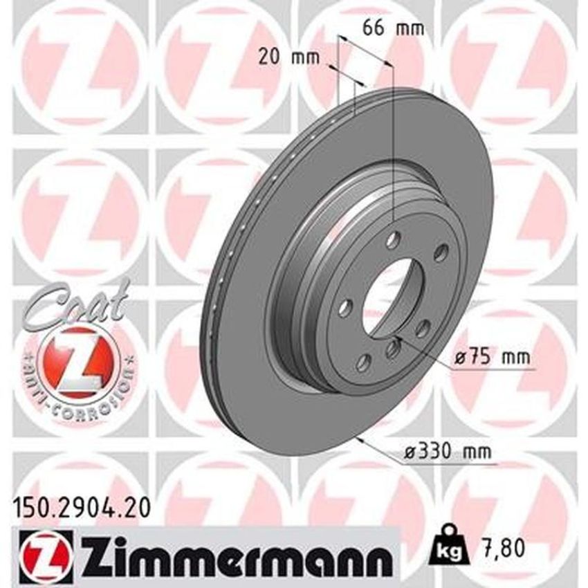 ZIMMERMANN 150.2904.20 COAT Z Pack of 2
