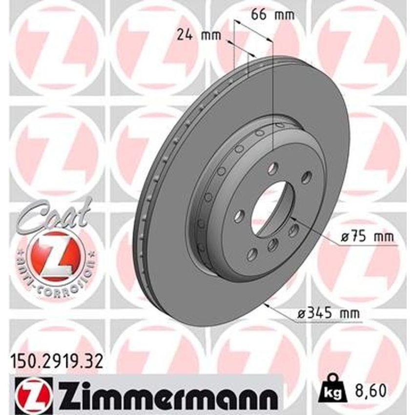 ZIMMERMANN 150.2919.32 FORMULA F COAT Z