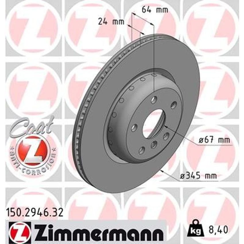 ZIMMERMANN 150.2946.32 FORMULA F COAT Z