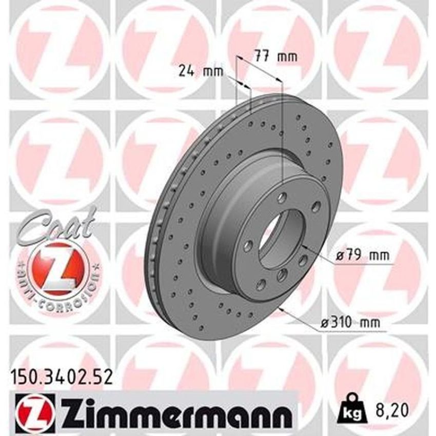 ZIMMERMANN 150.3402.52 SPORT COAT Z Pack of 2