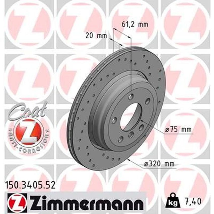 ZIMMERMANN 150.3405.52 SPORT COAT Z Pack of 2