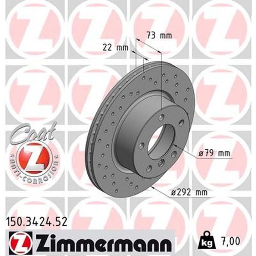 ZIMMERMANN 150.3424.52 SPORT COAT Z Pack of 2