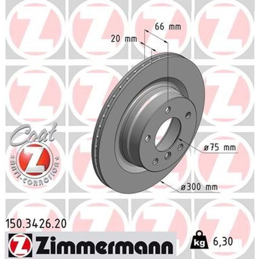 ZIMMERMANN 150.3426.20 COAT Z Pack of 2