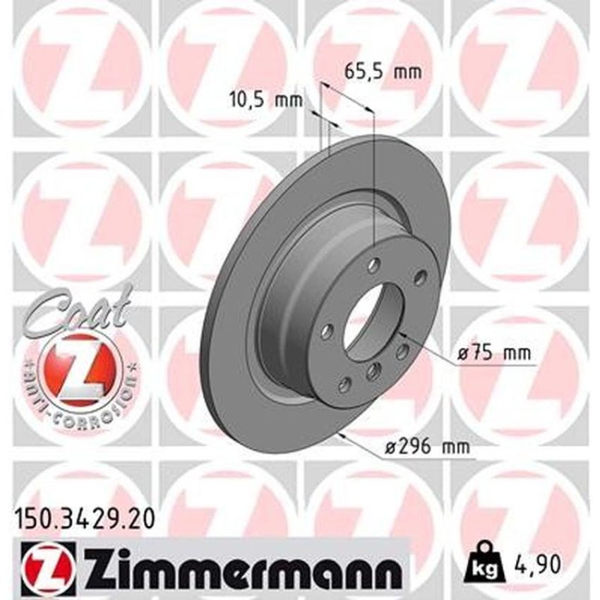 ZIMMERMANN 150.3429.20 COAT Z Pack of 2