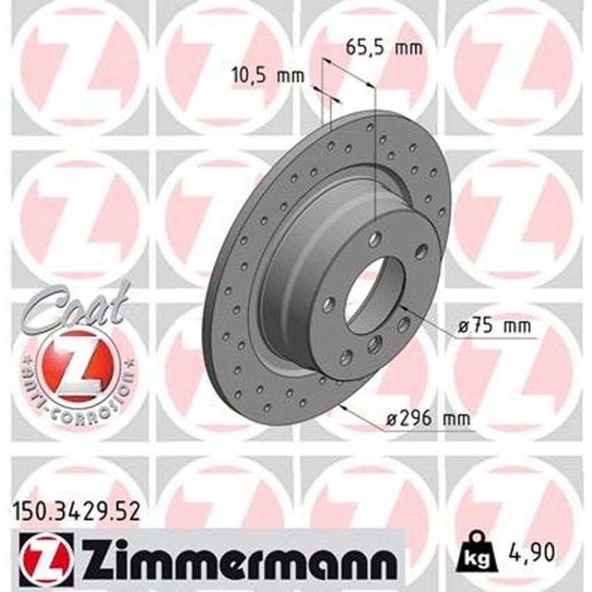 ZIMMERMANN 150.3429.52 SPORT COAT Z Pack of 2